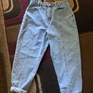 Misguided high waisted mom jeans